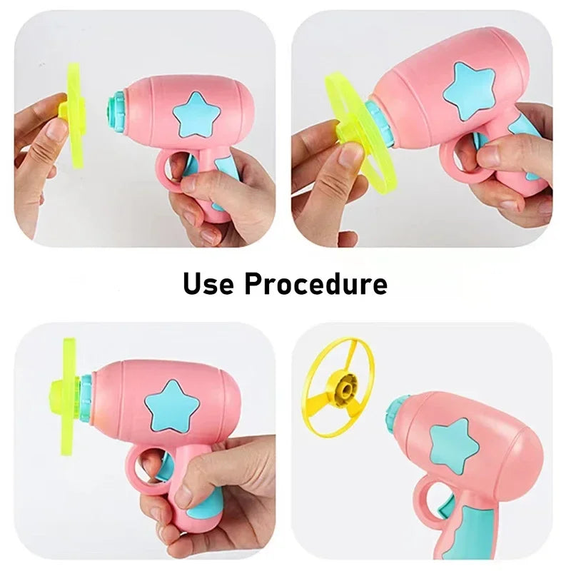 Interactive Cat Toy Set - 15 Flying Discs with Sound